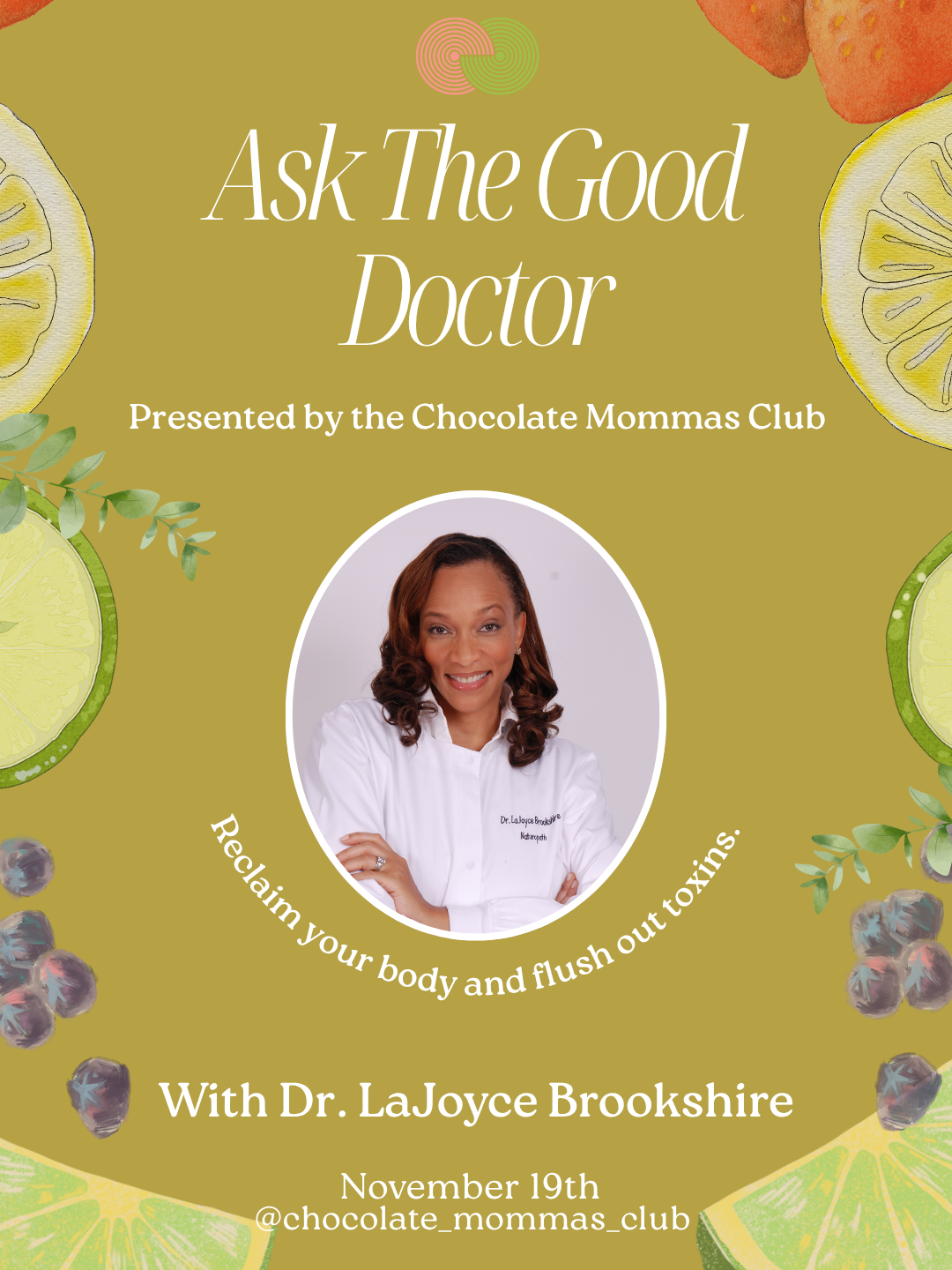 Dr. LaJoyce Brookshire event with the Chocolate Mommas Club